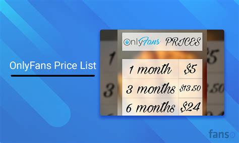 OnlyFans price